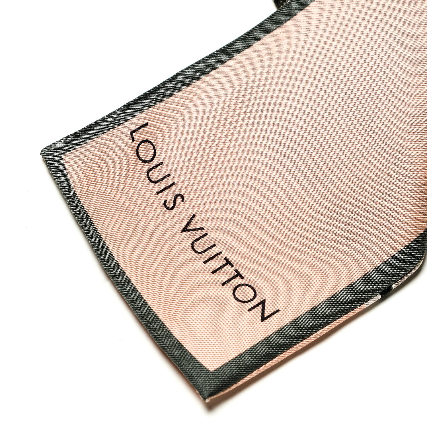 Louis Vuitton Silk Monogram Trunks Bandeau Rose Poudre 4 of 5