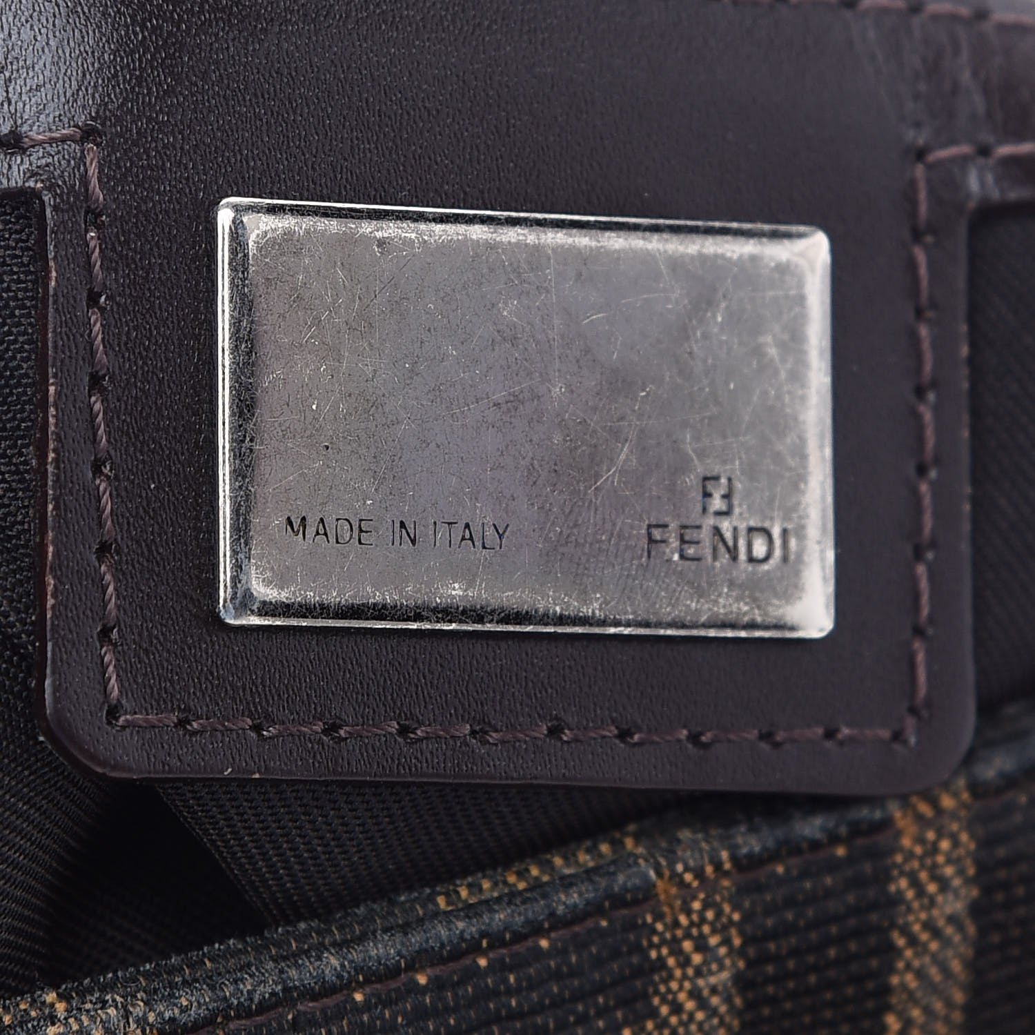 Fendi Zucca Mama Baguette Tobacco 6 of 9