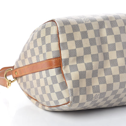 Louis Vuitton Damier Azur Speedy Bandouliere 30 14 of 26