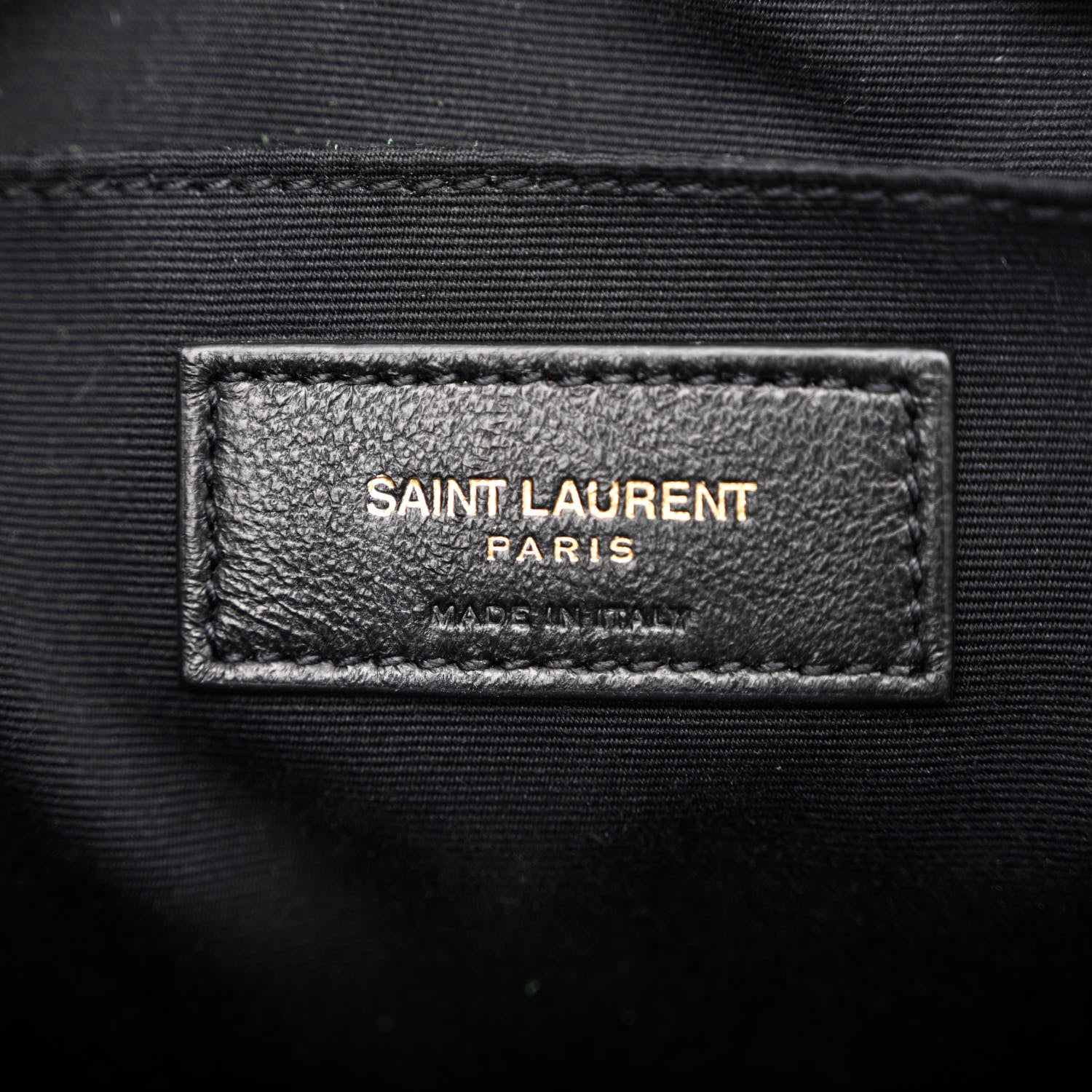 Saint Laurent Calfskin Matelasse Monogram Lou Camera Bag Military Green 6 of 12