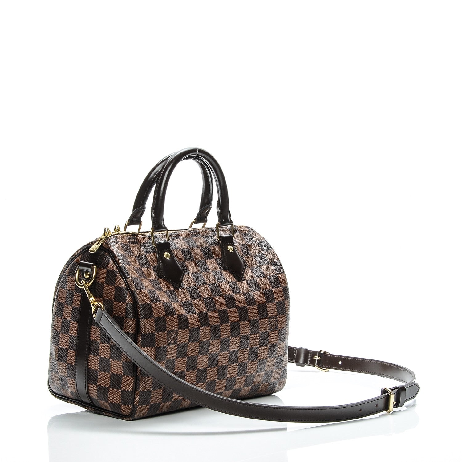 Louis Vuitton Damier Ebene Speedy Bandouliere 25 3 of 7
