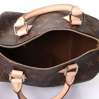 Louis Vuitton Monogram Speedy Bandouliere 25 8 of 12