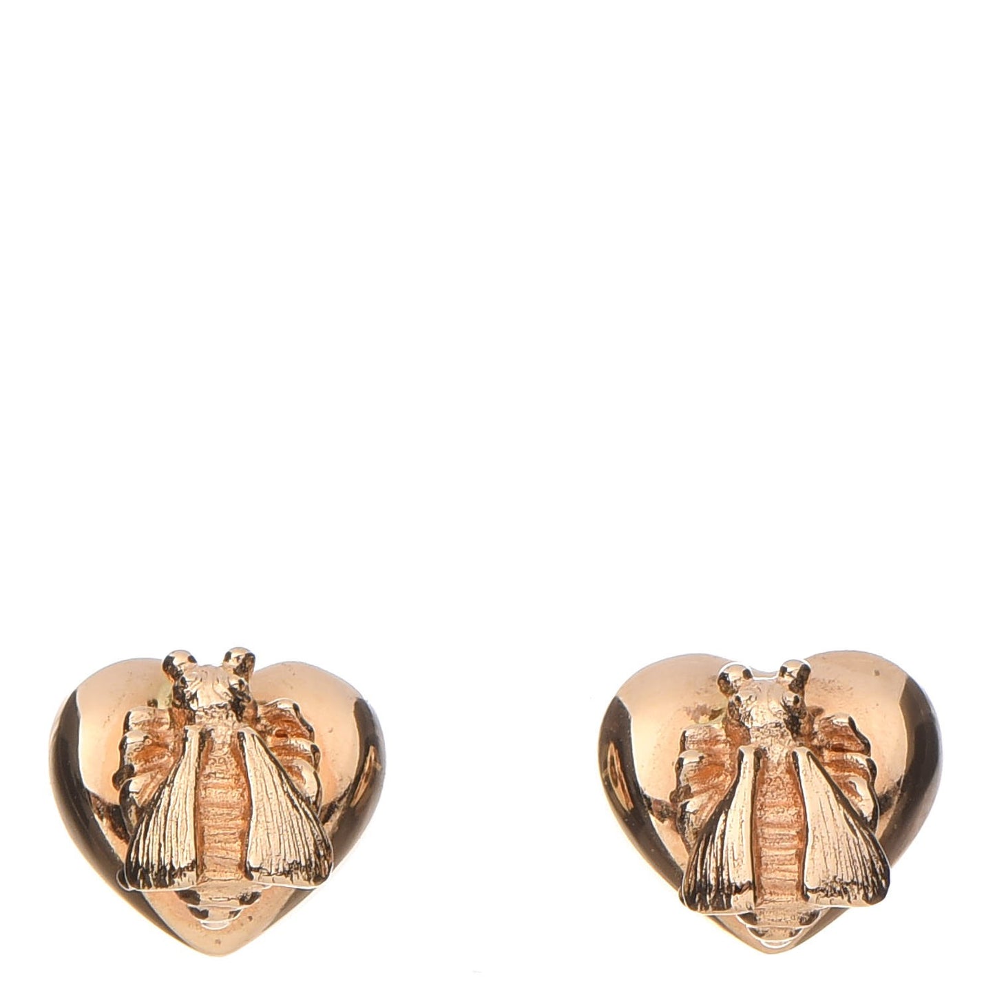 18K Yellow Gold Le Marche Des Merveilles Bee Motif Earrings