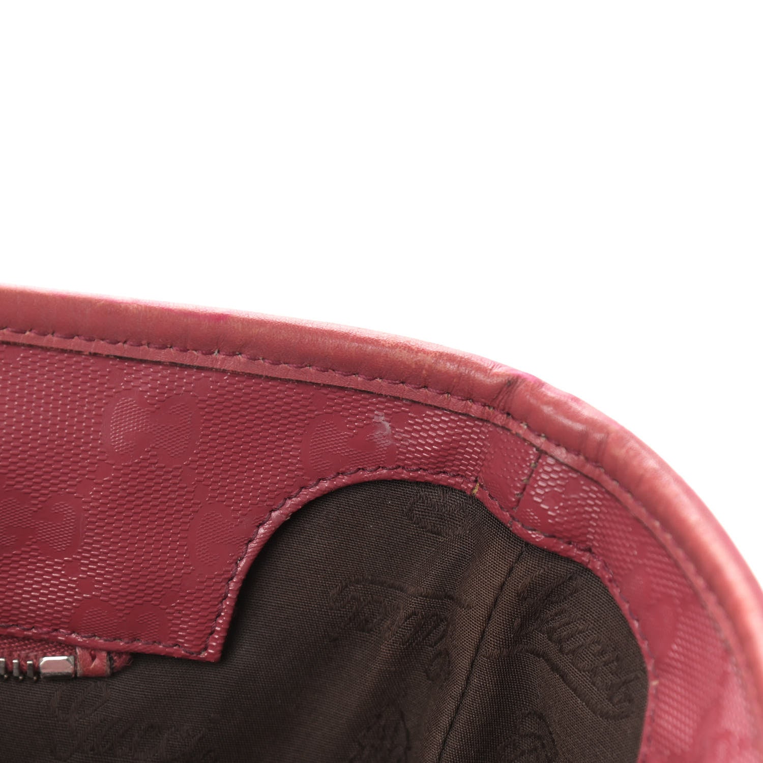 Gucci Imprime Monogram Medium Zippered Shopping Tote Rose Blush 19 of 21