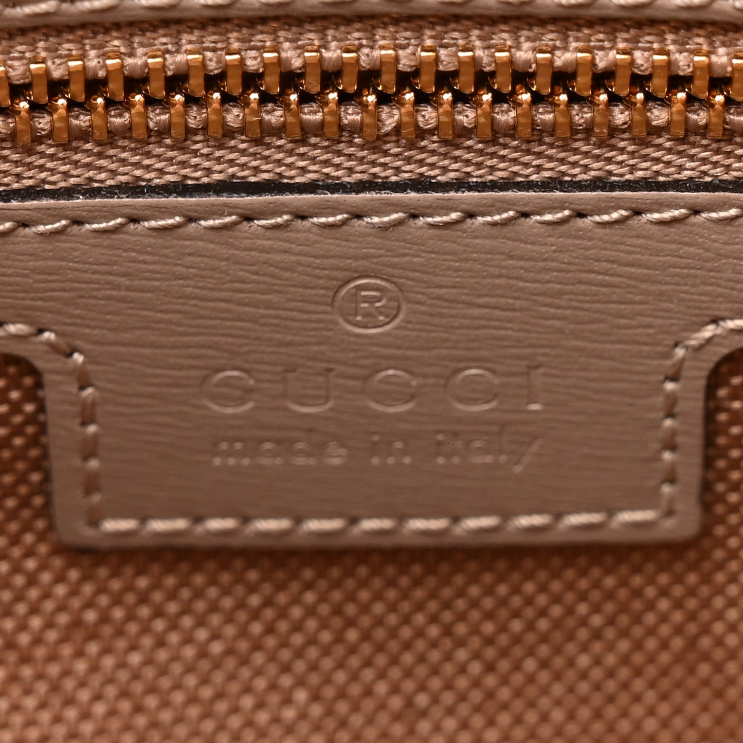 GG Shadow Monogram Super Mini Ophidia Shoulder Bag Taupe