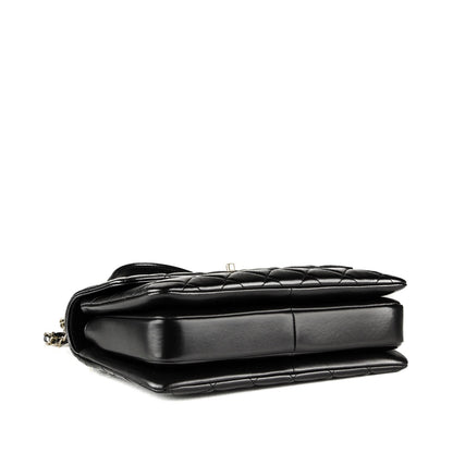 Chanel Lambskin Quilted Medium Trendy CC Flap Dual Handle Bag Black 4 of 20