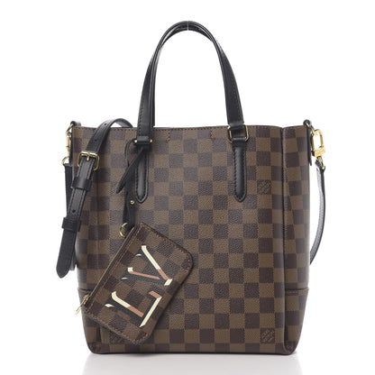 Louis Vuitton Damier Ebene Belmont PM Black 1 of 8