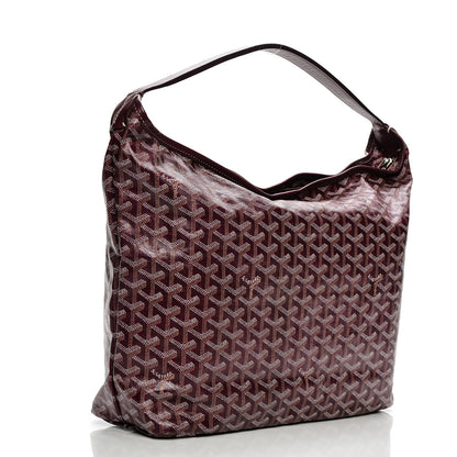 Goyard Goyardine Fidji Zip Hobo Burgundy 3 of 10