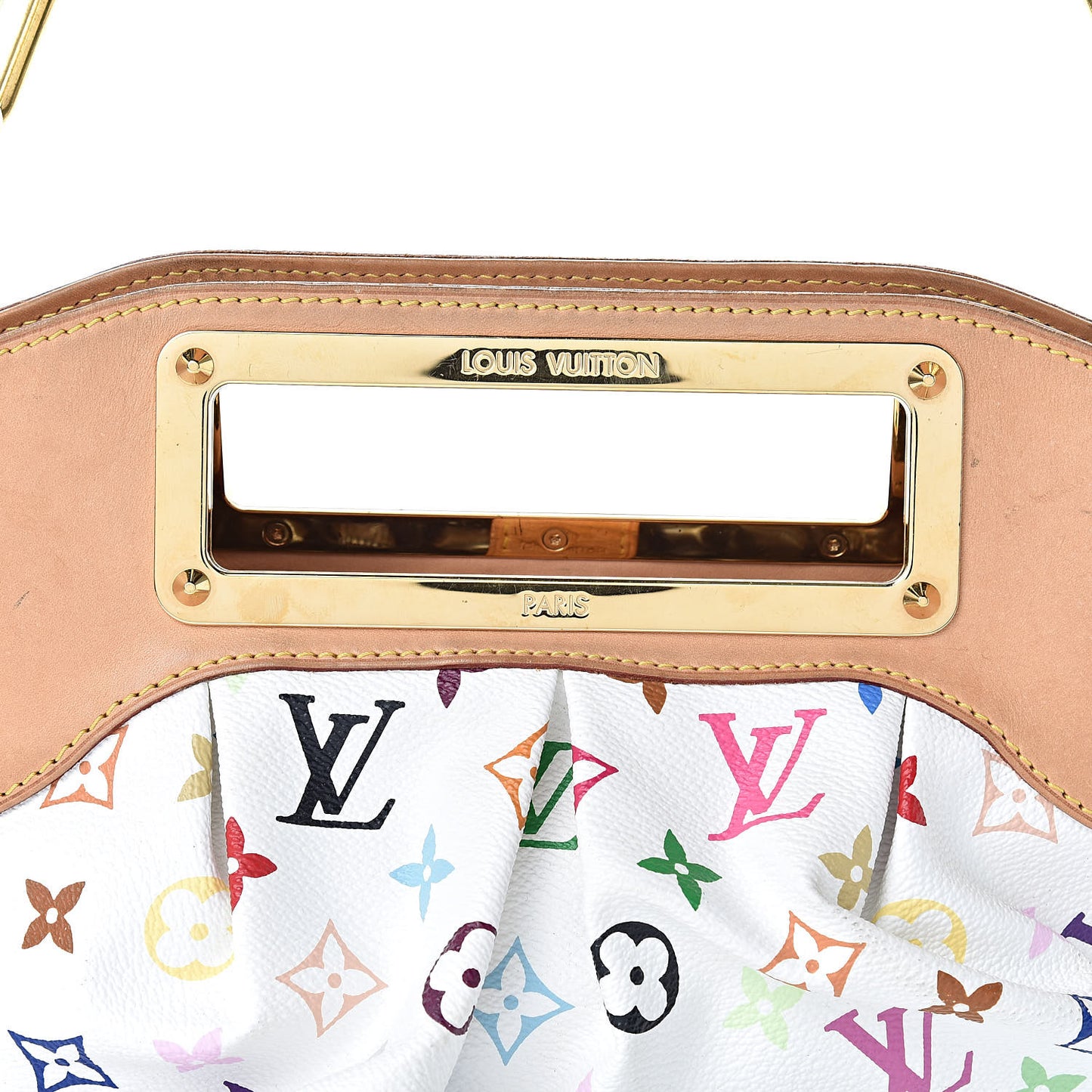 Monogram Multicolor Judy PM White