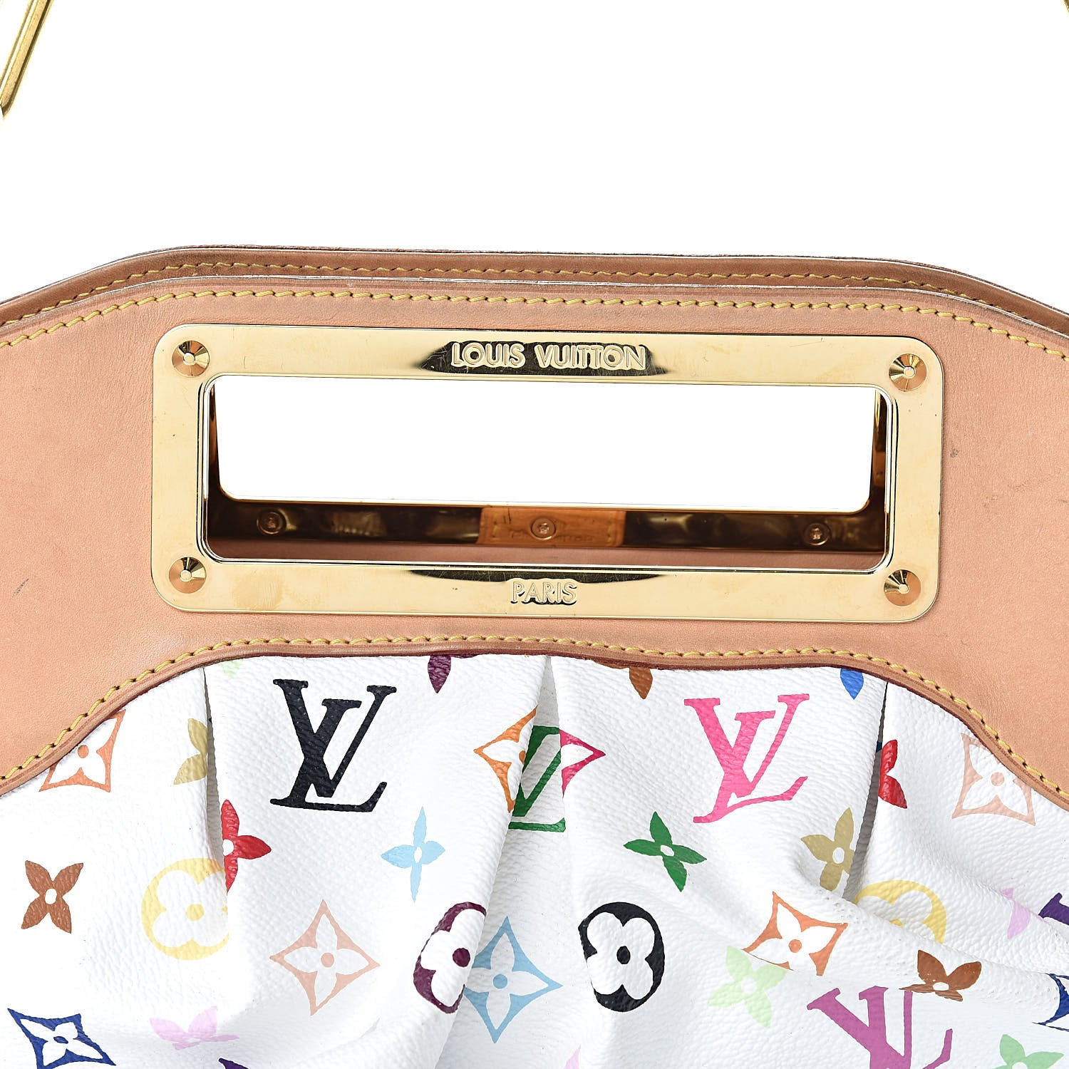 Louis Vuitton Monogram Multicolor Judy PM White 7 of 14