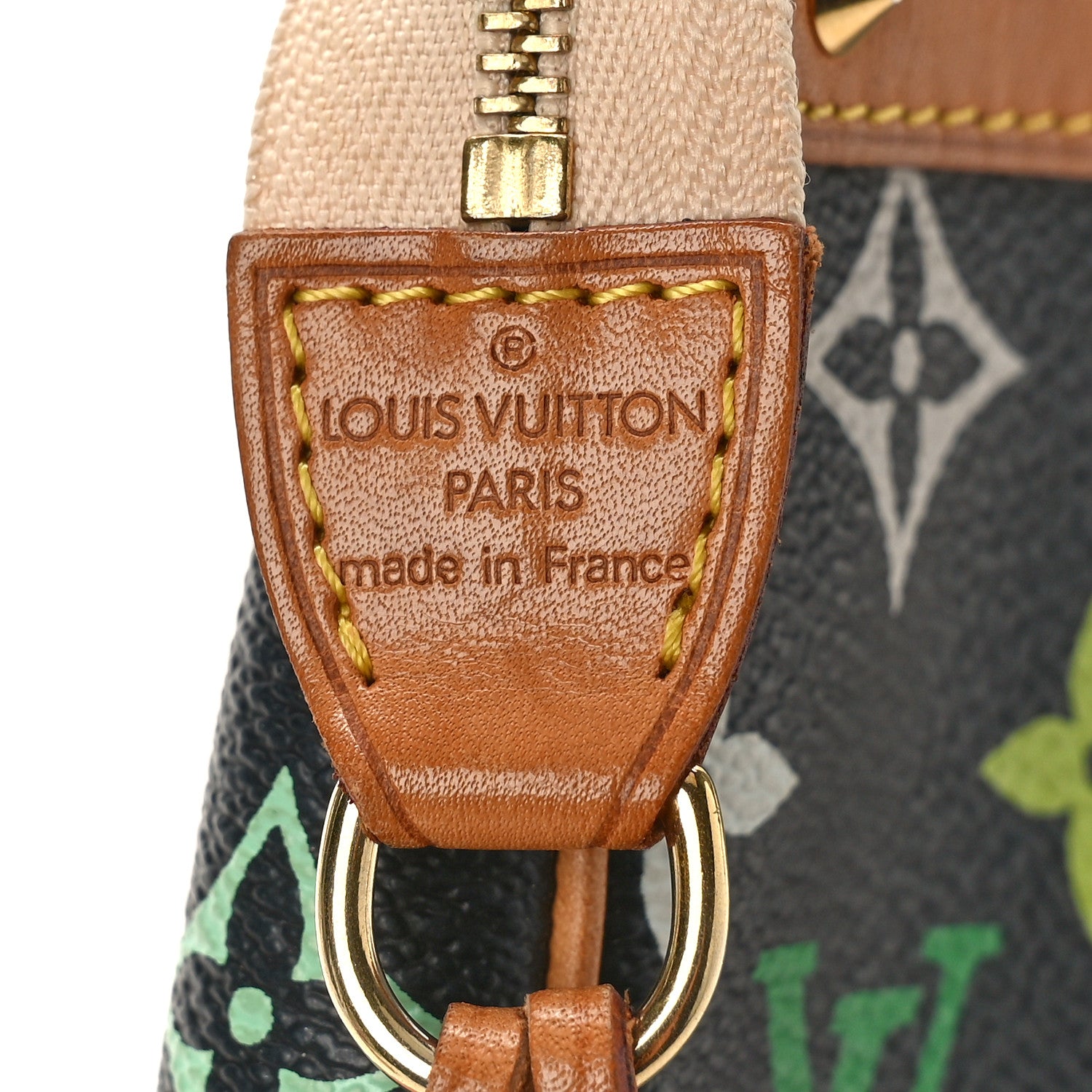 Louis Vuitton Monogram Multicolor Pochette Accessories Black 7 of 9
