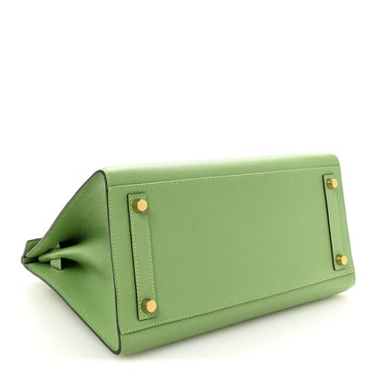 Hermes Epsom Sellier Birkin 30 Vert Criquet 4 of 10