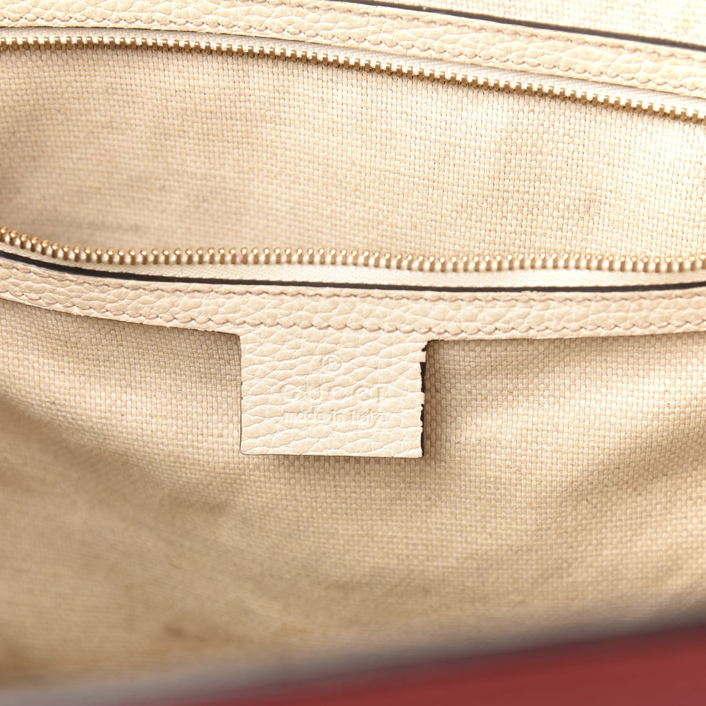 Dollar Calfskin Large Soho Top Handle Satchel Hibiscus Red Mystic White Blue