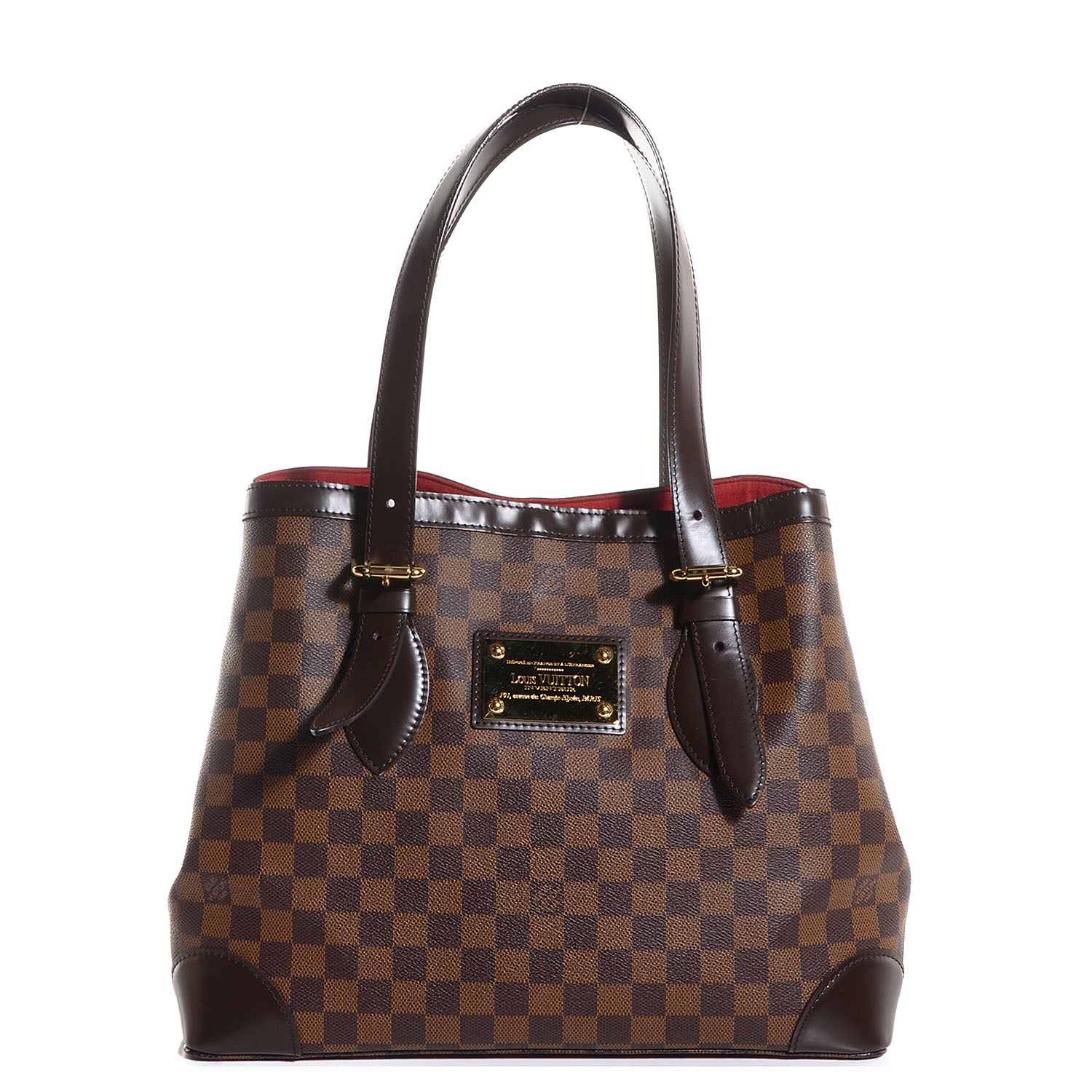 Louis Vuitton Damier Ebene Hampstead MM 1 of 7