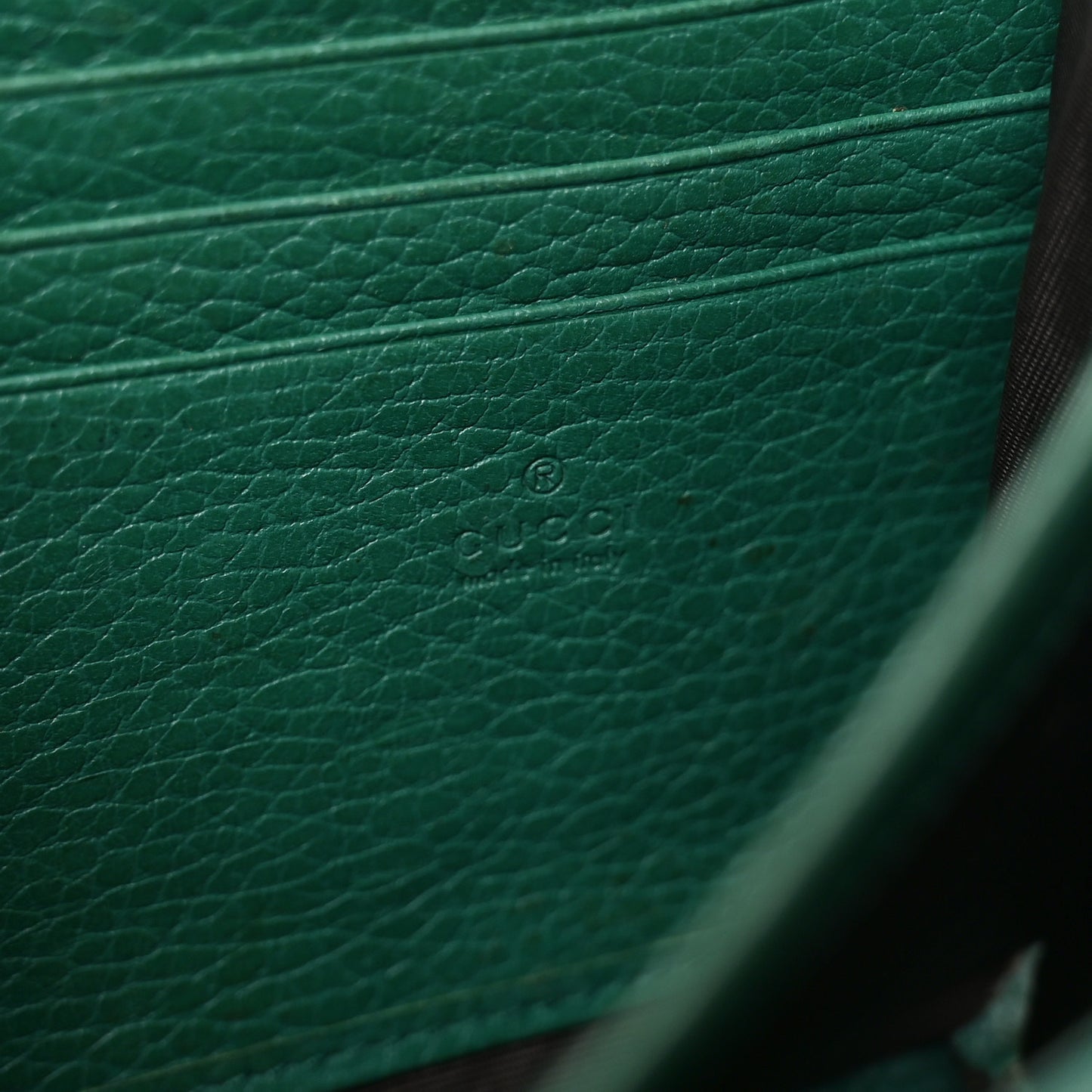 Calfskin Mini Dionysus Chain Wallet Emerald