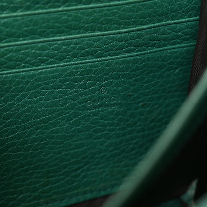Gucci Calfskin Mini Dionysus Chain Wallet Emerald 6 of 10
