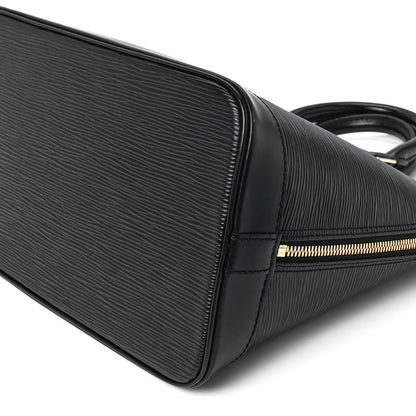 Louis Vuitton Epi Alma PM Black 12 of 14