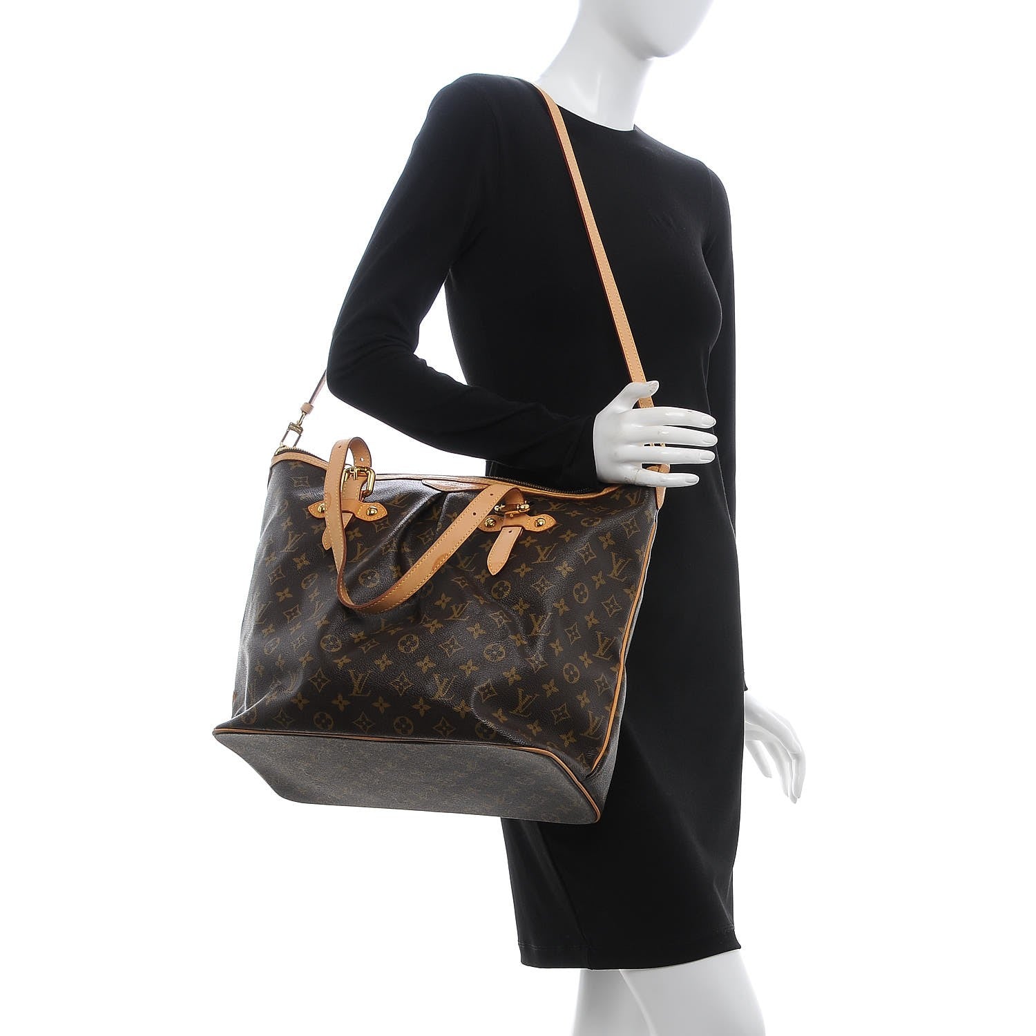 Louis Vuitton Monogram Palermo GM 2 of 17