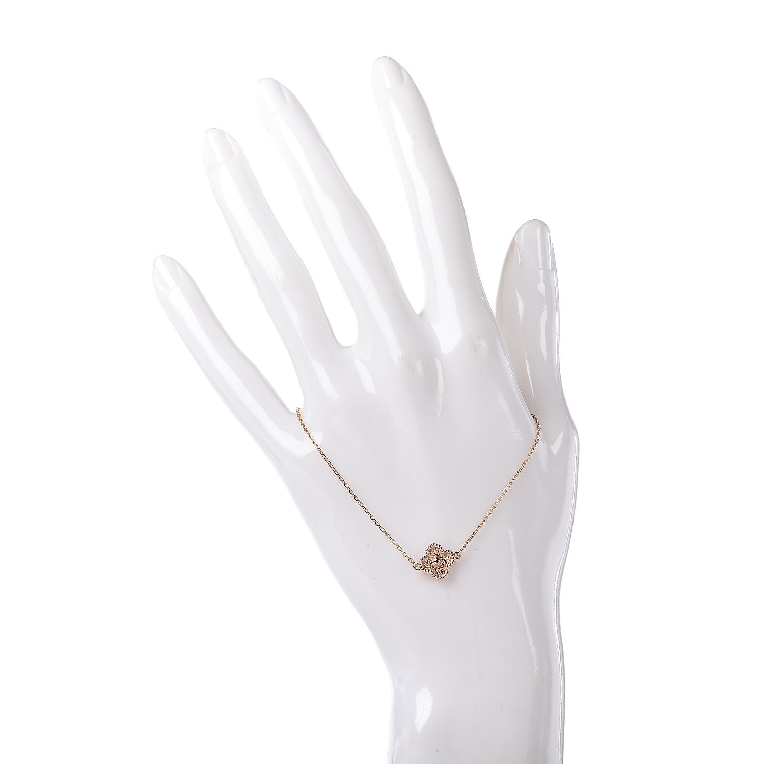 Van Cleef & Arpels 18K Rose Gold Sweet Alhambra Bracelet 2 of 7