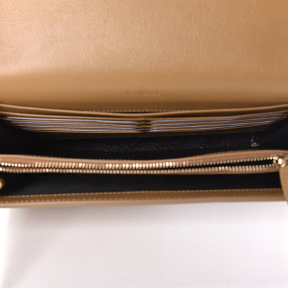 Saint Laurent Calfskin Belle de Jour Chain Clutch Beige 7 of 11