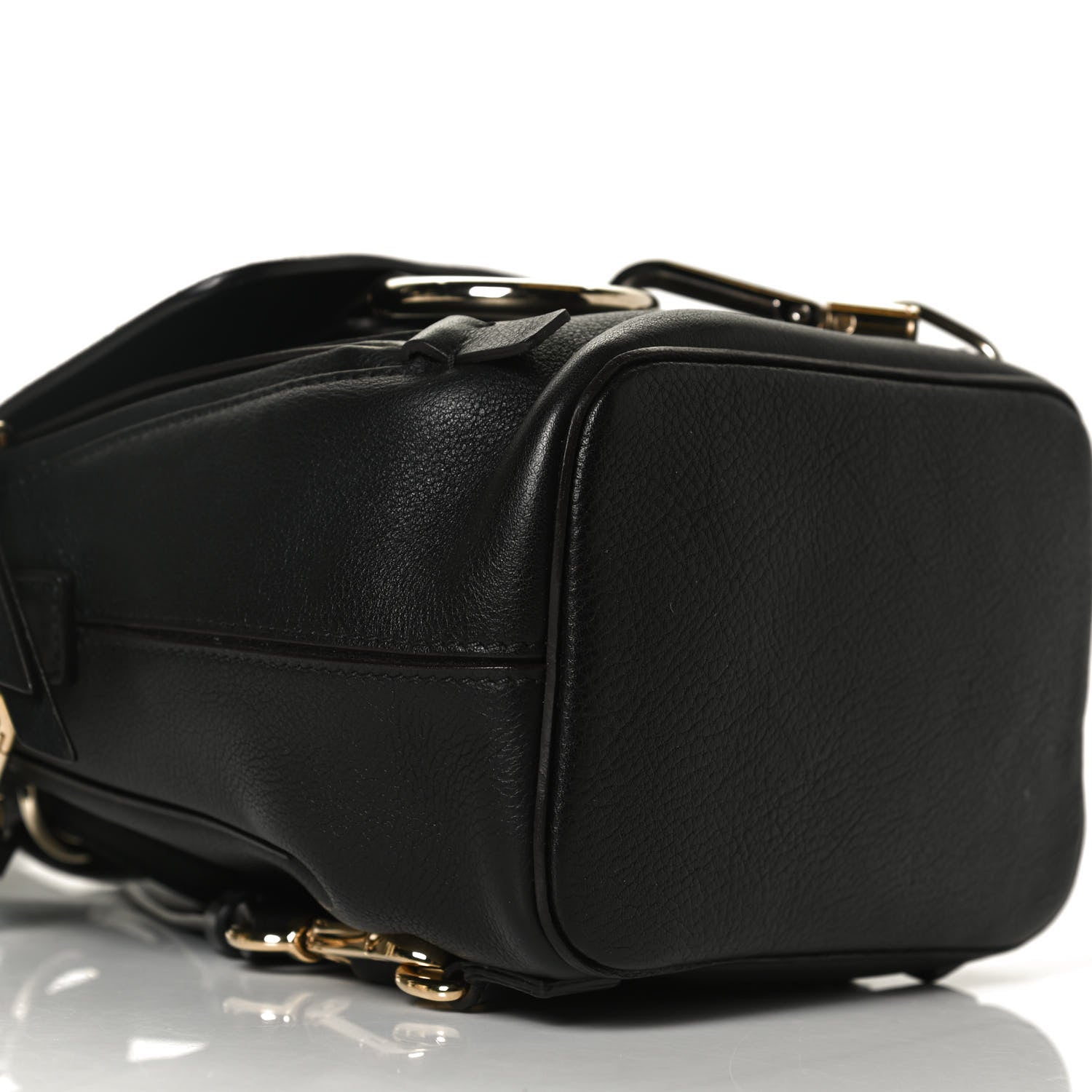 Chloe Suede Calfskin Mini Faye Backpack Black 8 of 11