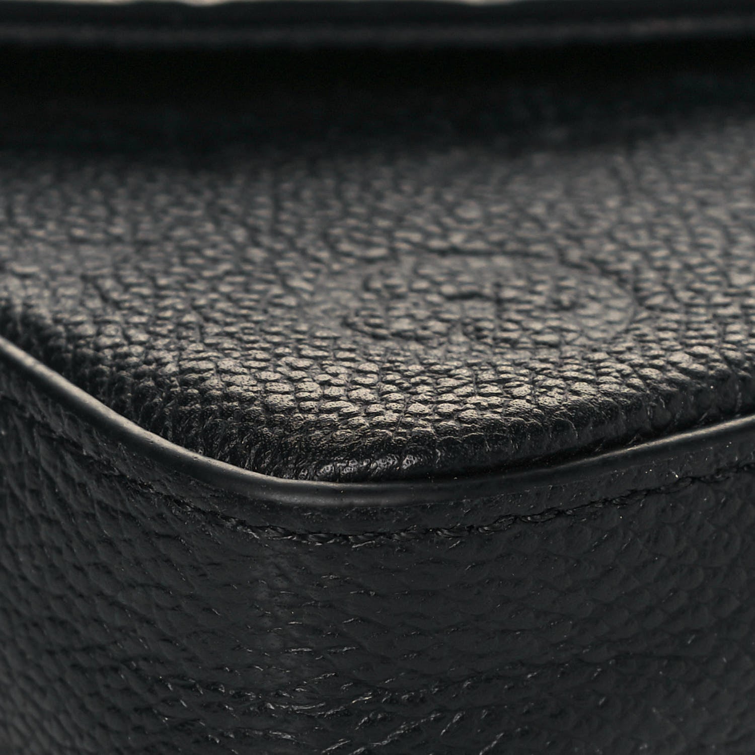 Louis Vuitton Empreinte Pochette Felicie Chain Wallet Black 8 of 13