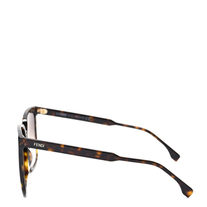 Fendi Acetate Square Sunglasses FE40030I Tortoise 3 of 6