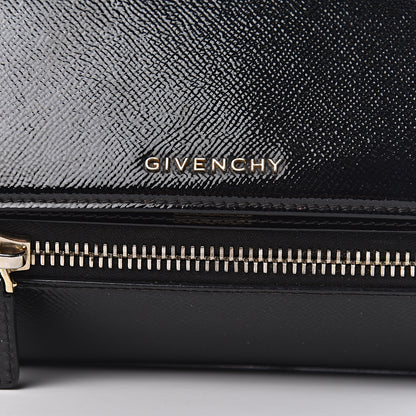 Givenchy Textured Patent Calfskin Mini Pandora Box Crossbody Bag Black 13 of 18