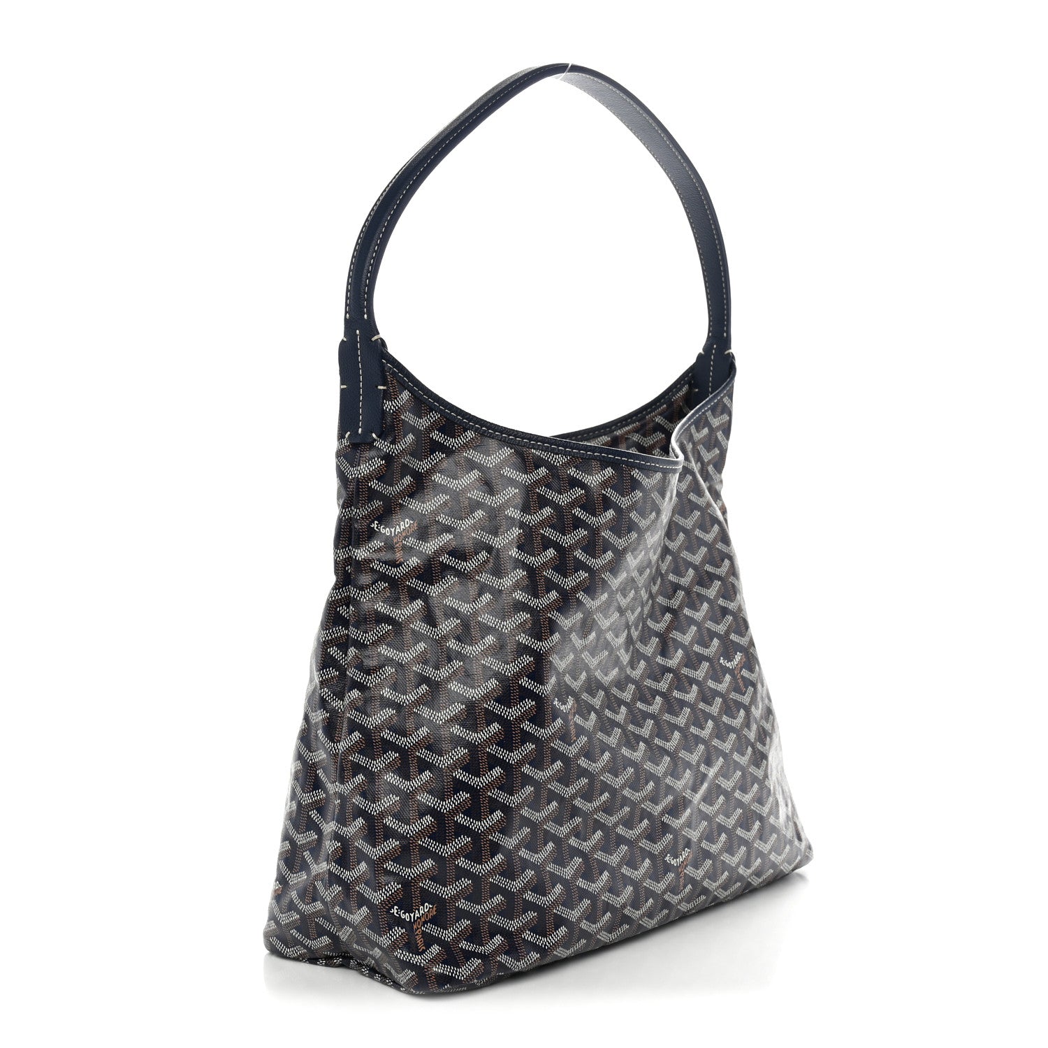 Goyard Goyardine Boheme Hobo Navy Blue 4 of 12