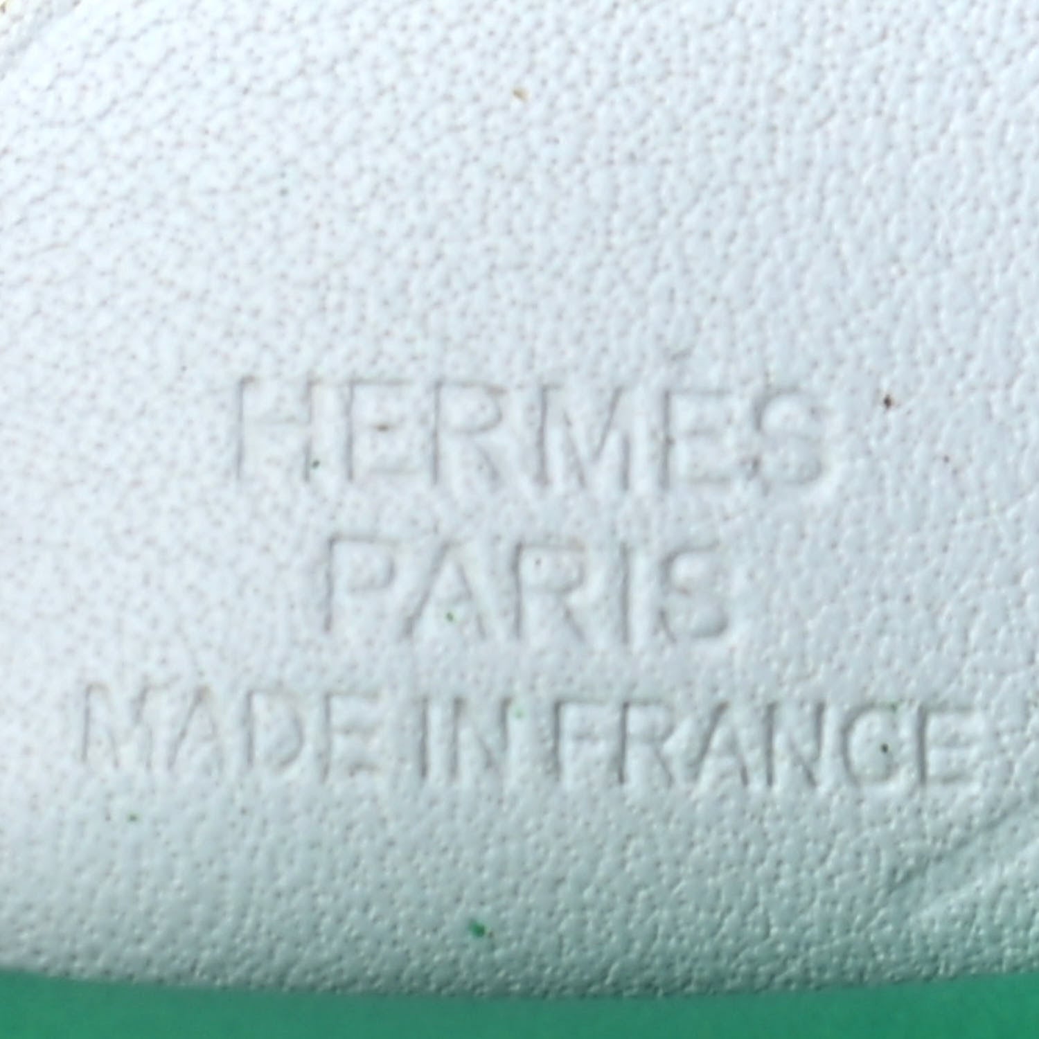 Hermes Milo Lambskin Grigri Rodeo Pegase Horse Bag Charm PM Menthe Sesame Bleu Brume 3 of 5
