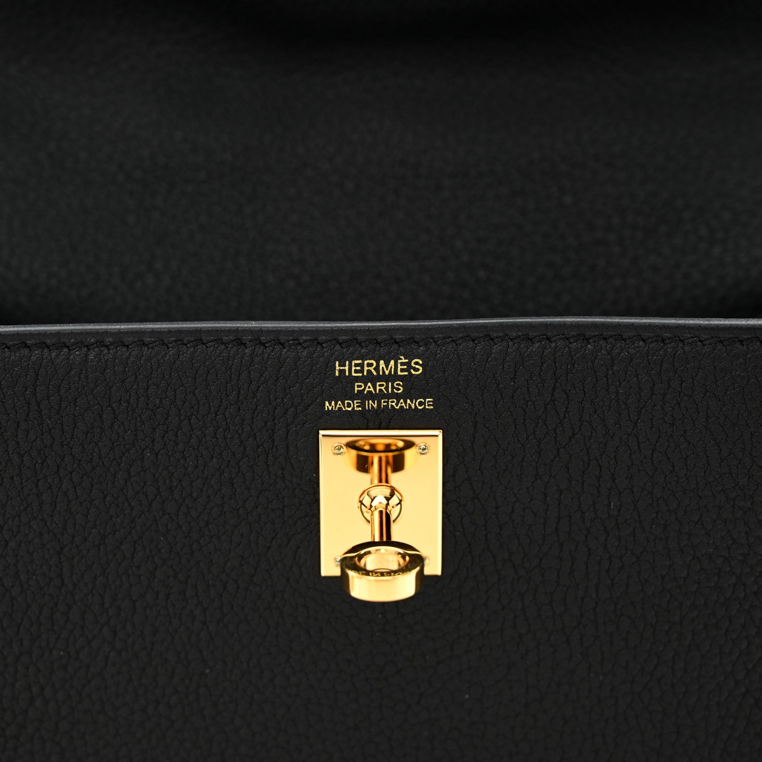 Hermes Togo Kelly Retourne 25 Black 6 of 12