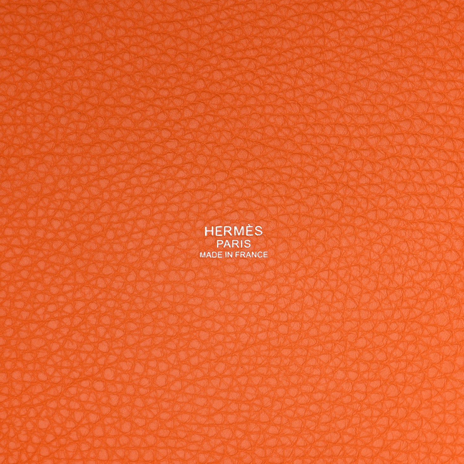 Hermes Taurillon Clemence Picotin Lock 26 GM Orange 6 of 12