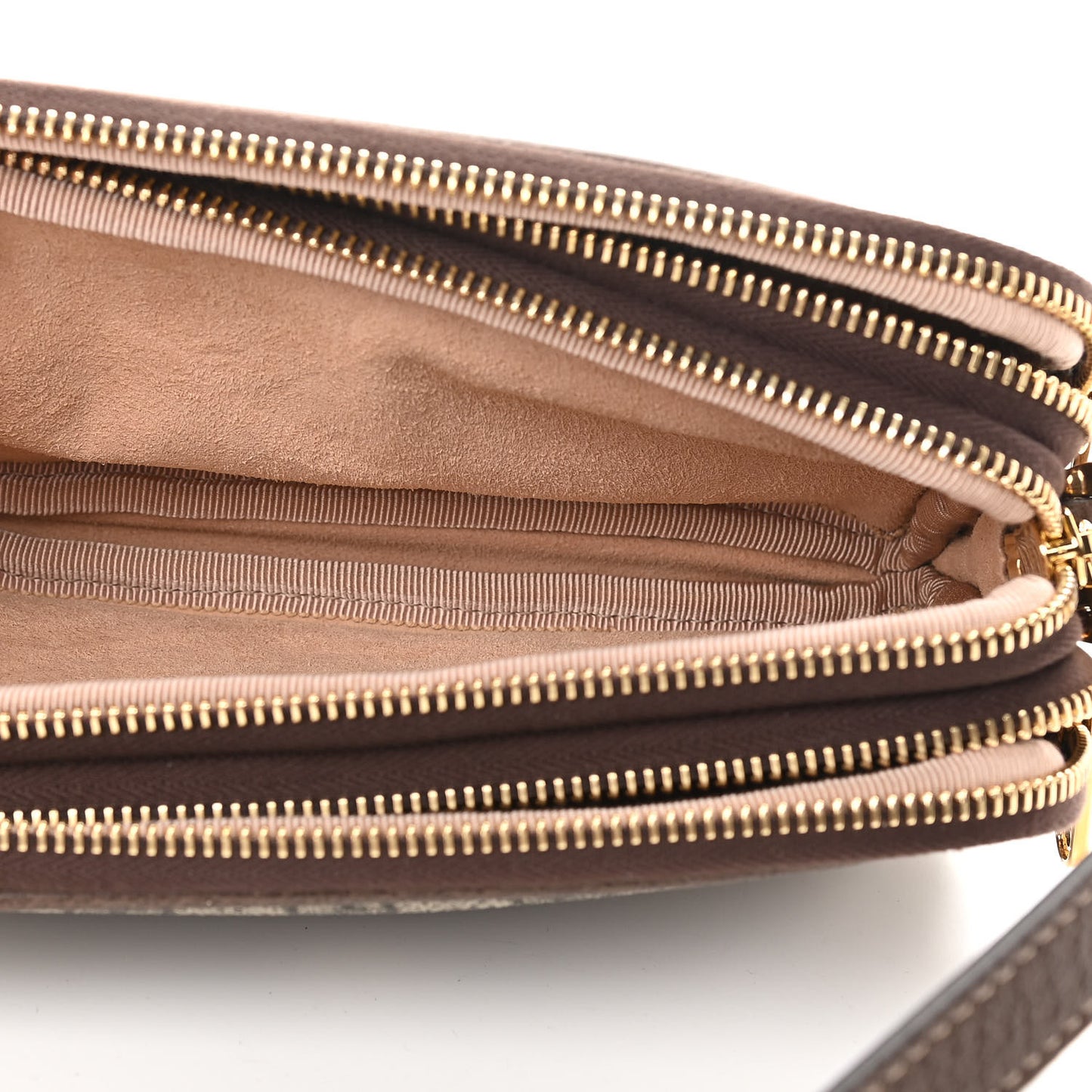 GG Supreme Monogram Web Mini Ophidia GG Bag Brown