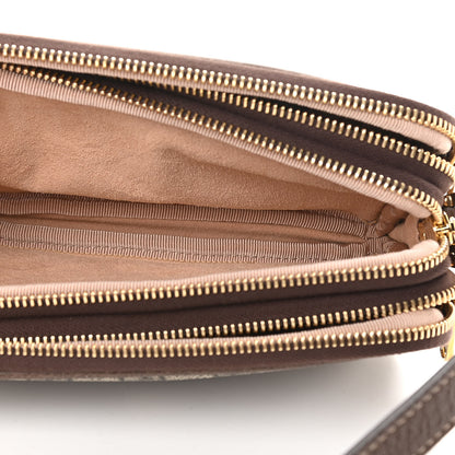 Gucci GG Supreme Monogram Web Mini Ophidia GG Bag Brown 7 of 12