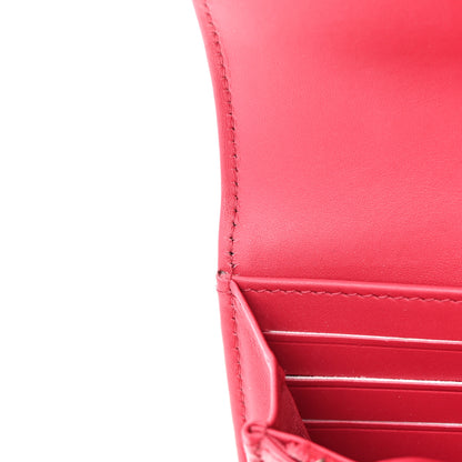 Chanel Patent Calfskin Quilted Boy Flap Wallet Pink 11 of 17