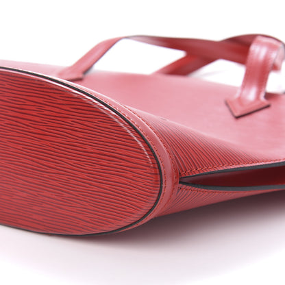 Louis Vuitton Epi Saint Jacques PM Castillan Red 7 of 10
