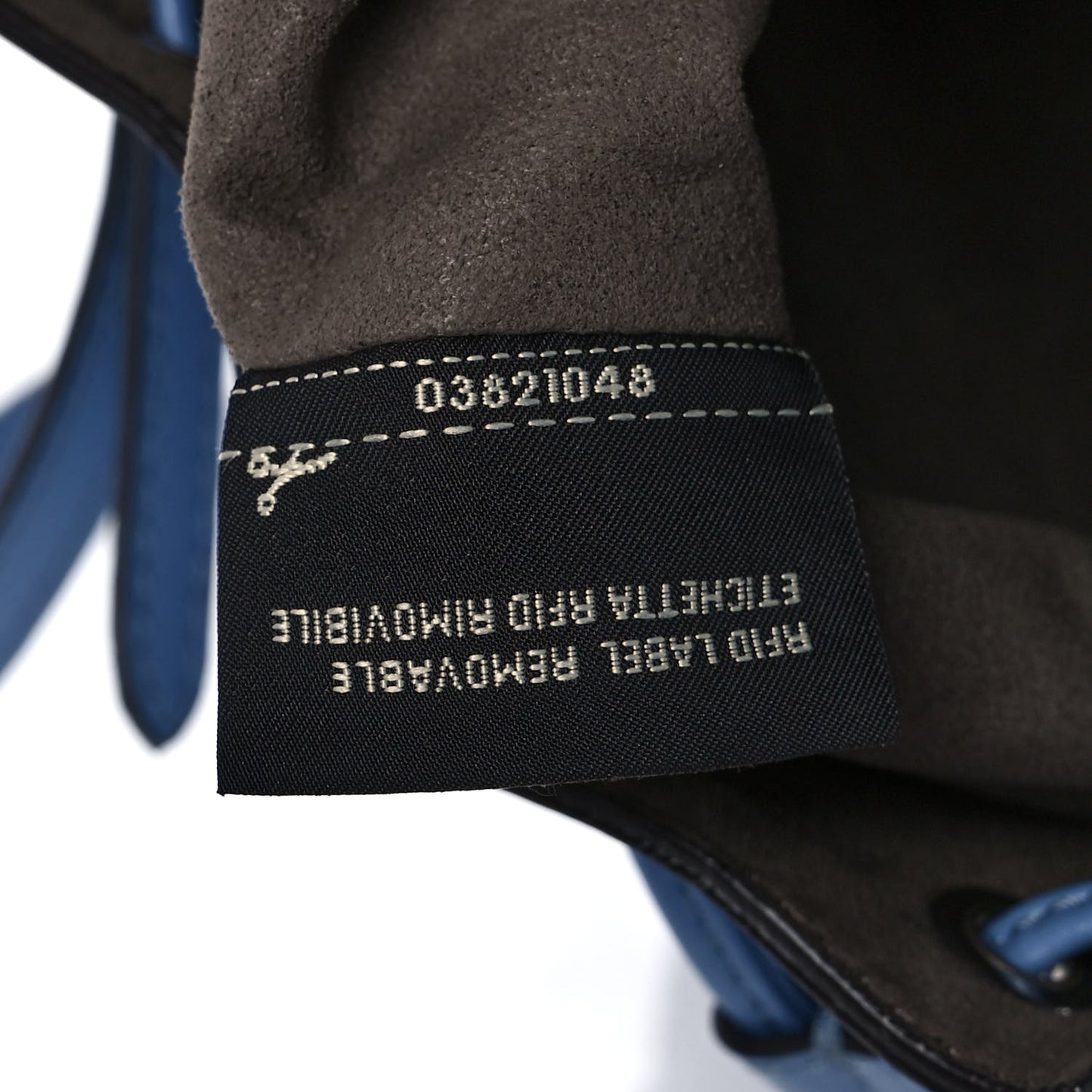 Vitello Liberty Lucido F is Fendi Mini Mon Tresor Bucket Bag Nebula