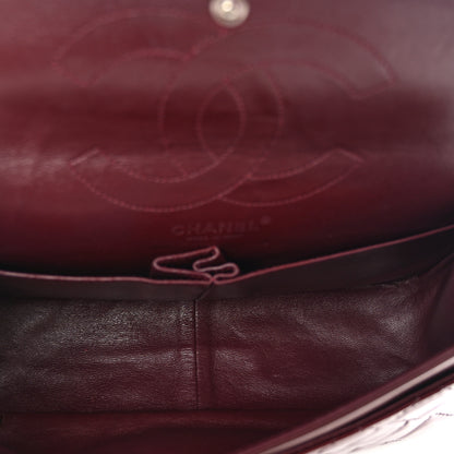 Chanel Patent Quilted 2.55 Reissue 226 Flap Burgundy 5 of 11