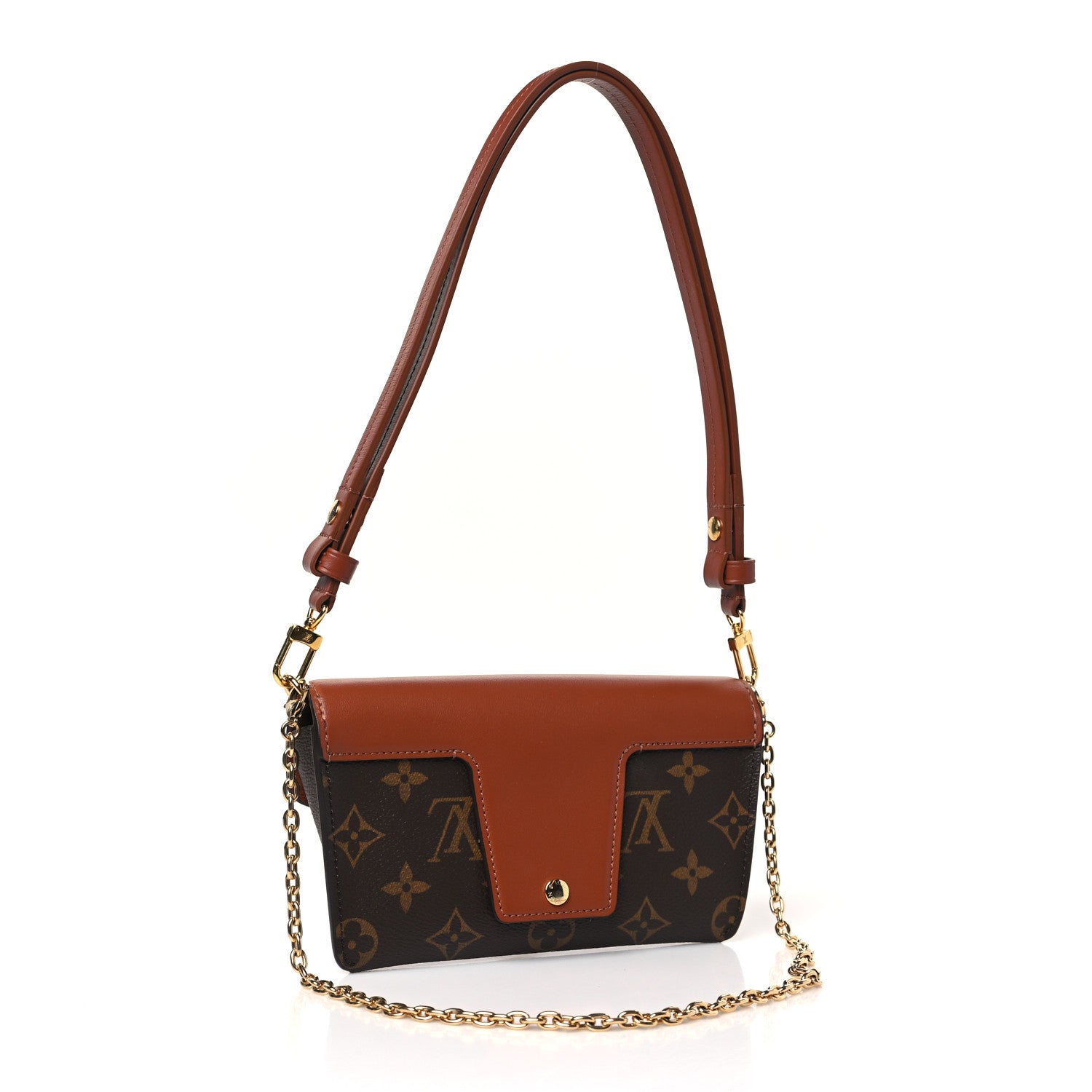 Louis Vuitton Monogram Padlock On Strap Caramel 3 of 8