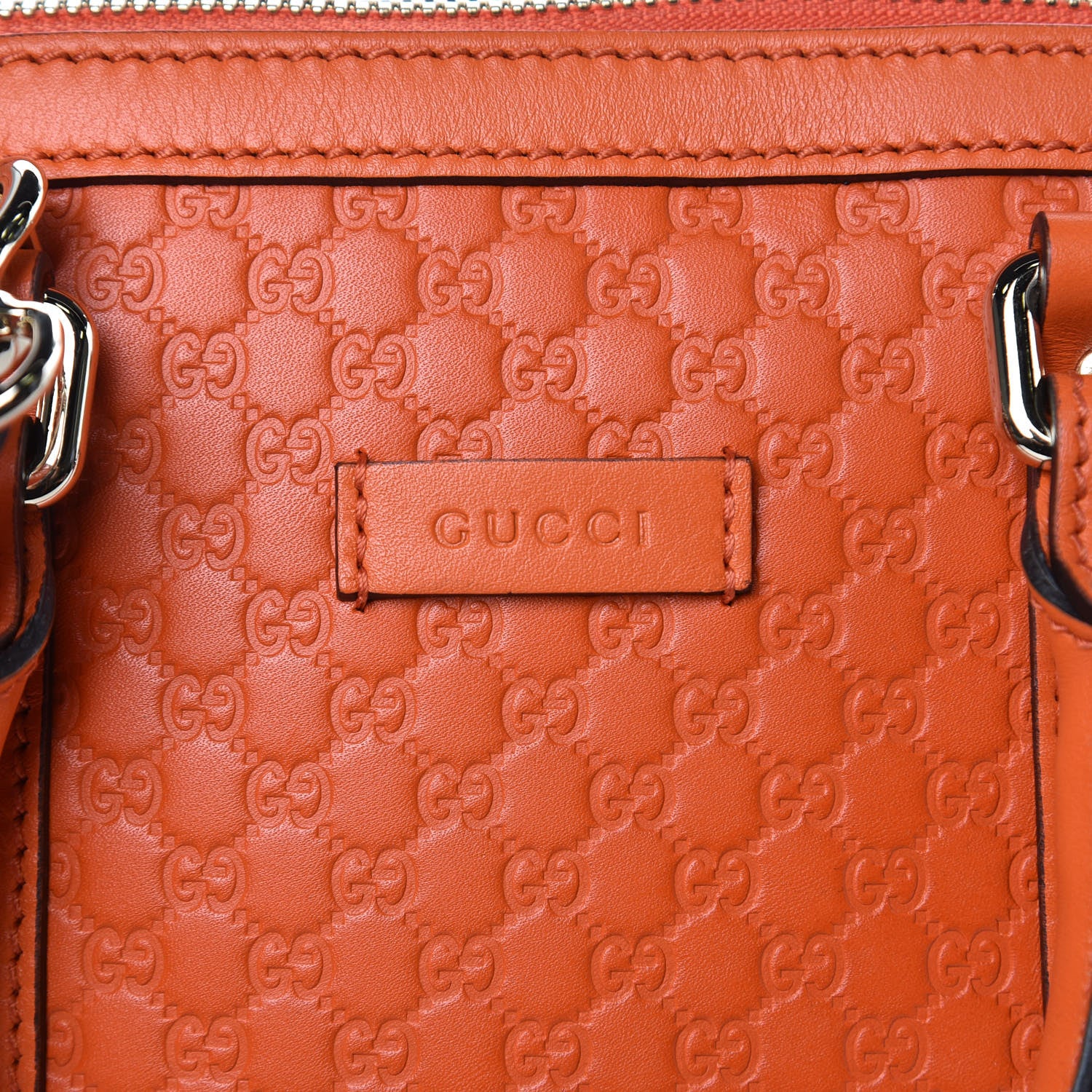 Gucci Microguccissima Mini Dome Bag Sun Orange 8 of 8