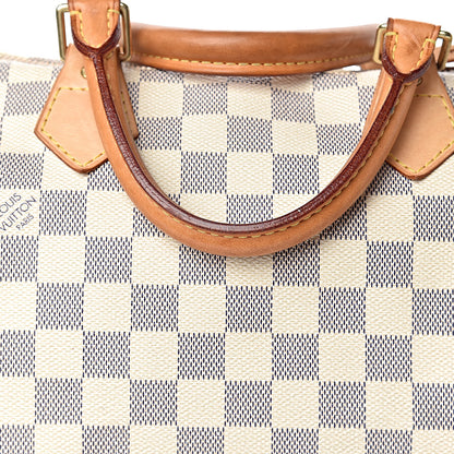 Louis Vuitton Damier Azur Speedy 30 21 of 25