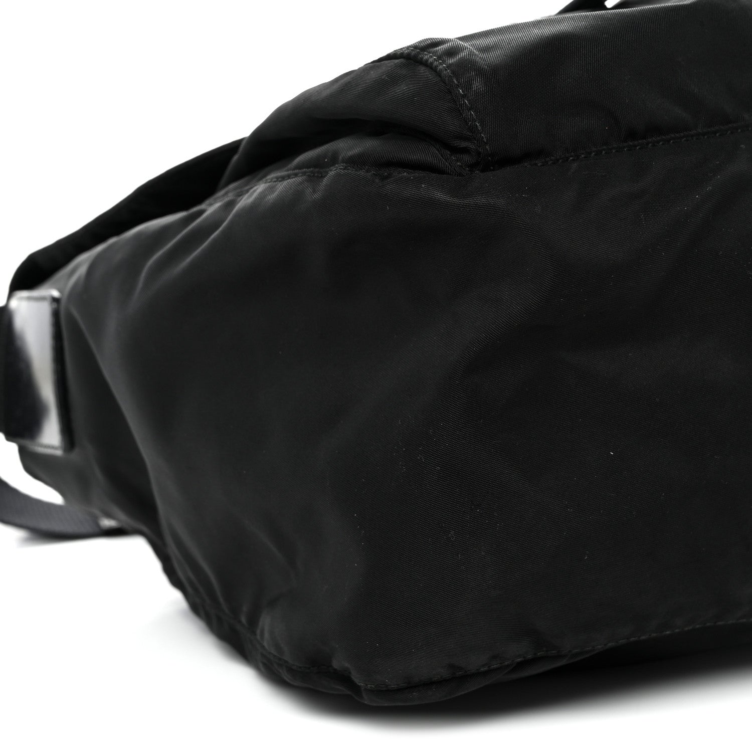 Prada Nylon Vela Sport Messenger Bag Black 8 of 10