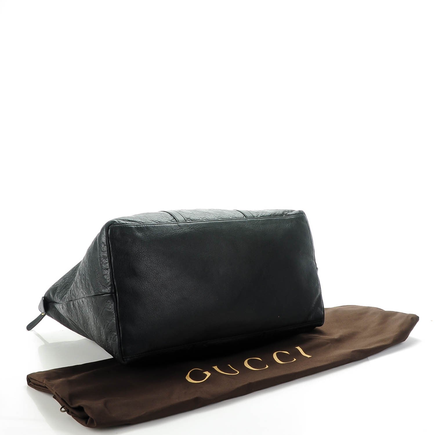 Gucci Guccissima Medium Joy Tote Bag Black 4 of 9