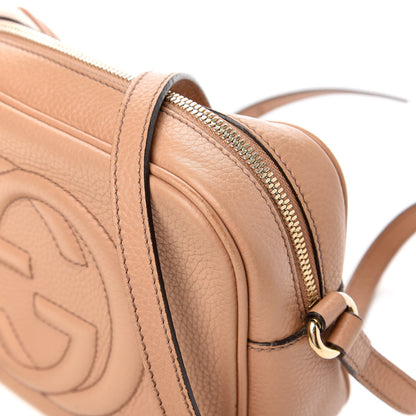 Gucci Pebbled Calfskin Small Soho Disco Bag Rose Beige 11 of 11