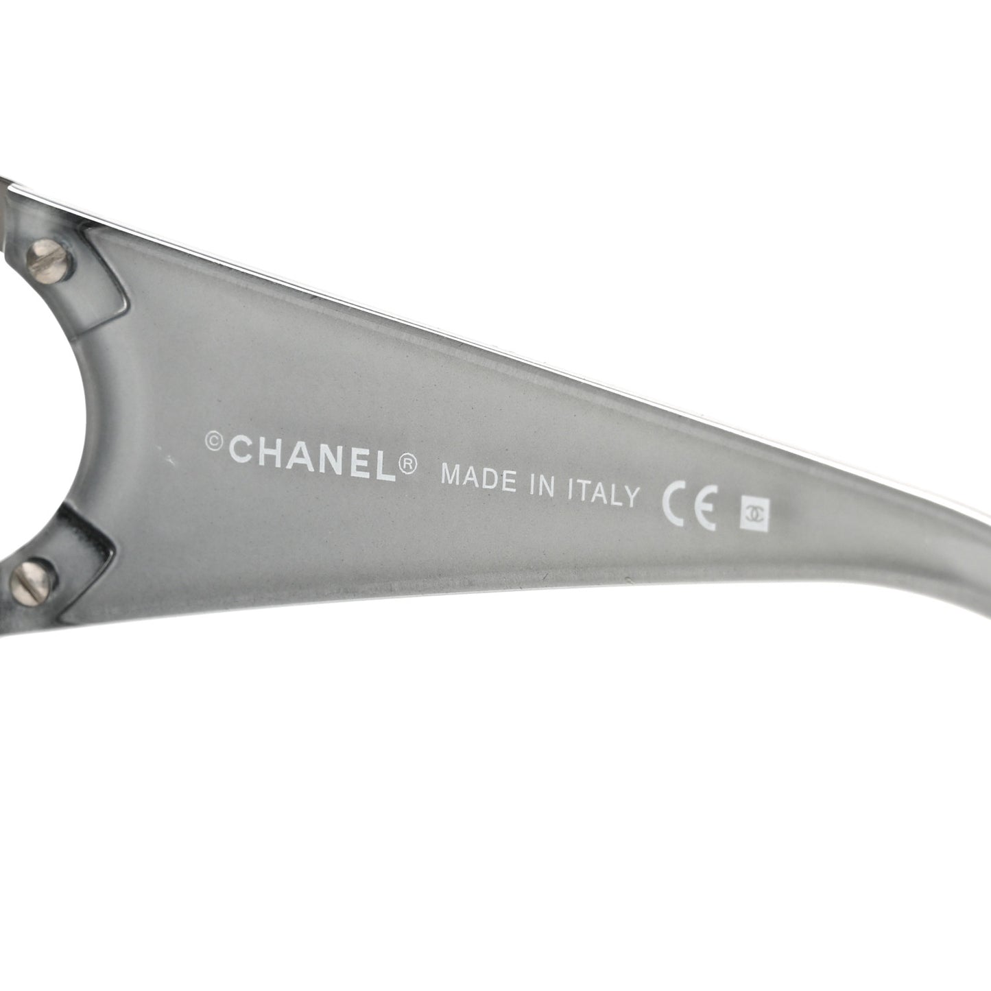 Frameless CC Logo Sunglasses 4125 Black
