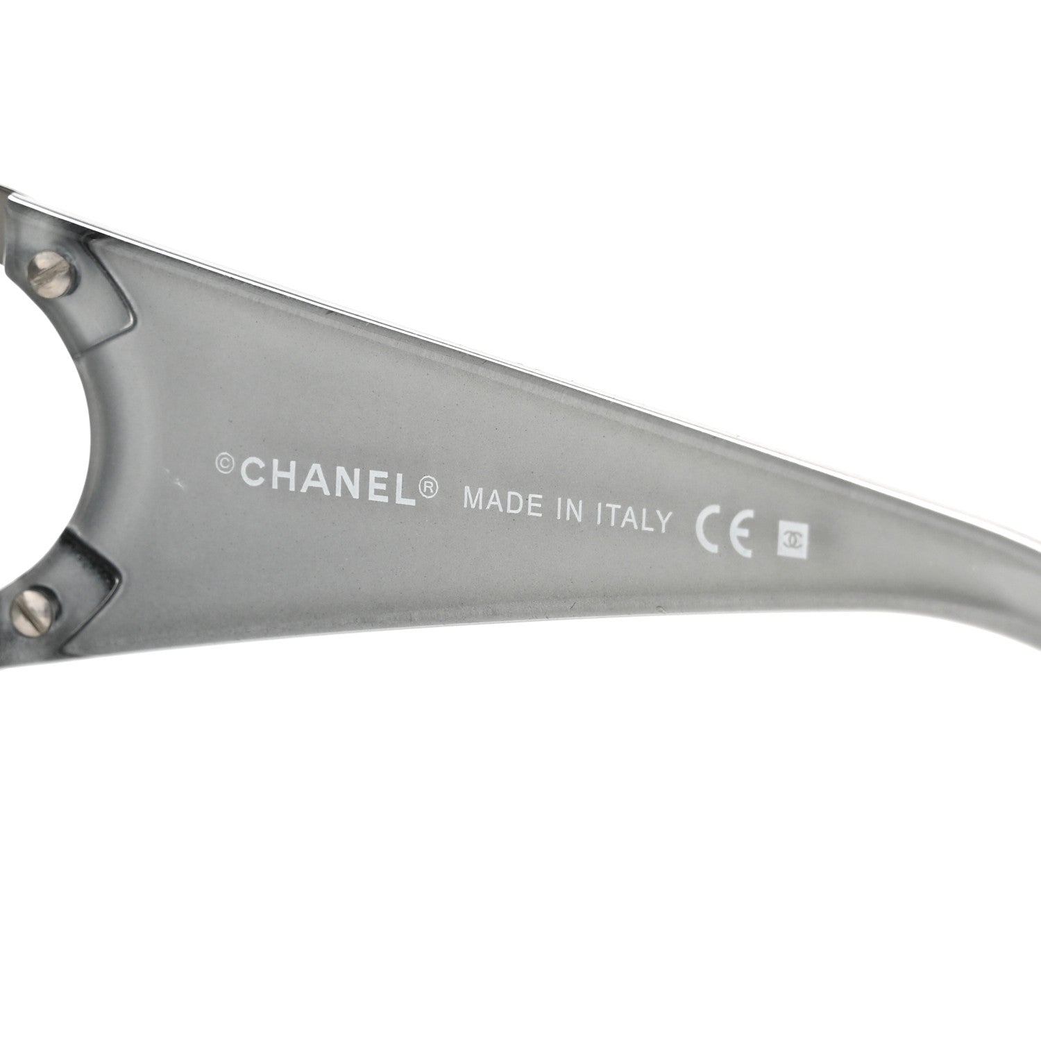 Chanel Frameless CC Logo Sunglasses 4125 Black 5 of 9