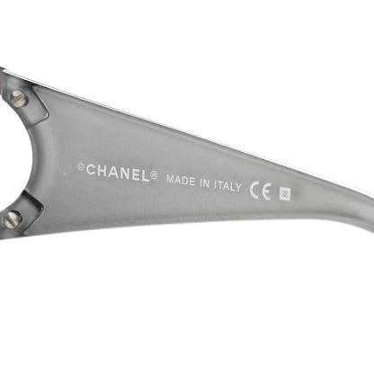 Chanel Frameless CC Logo Sunglasses 4125 Black 5 of 9