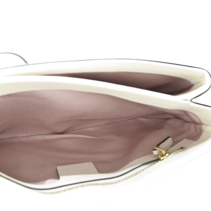 Gucci Calfskin Small Arli Flap Shoulder Bag Mystic White 4 of 13