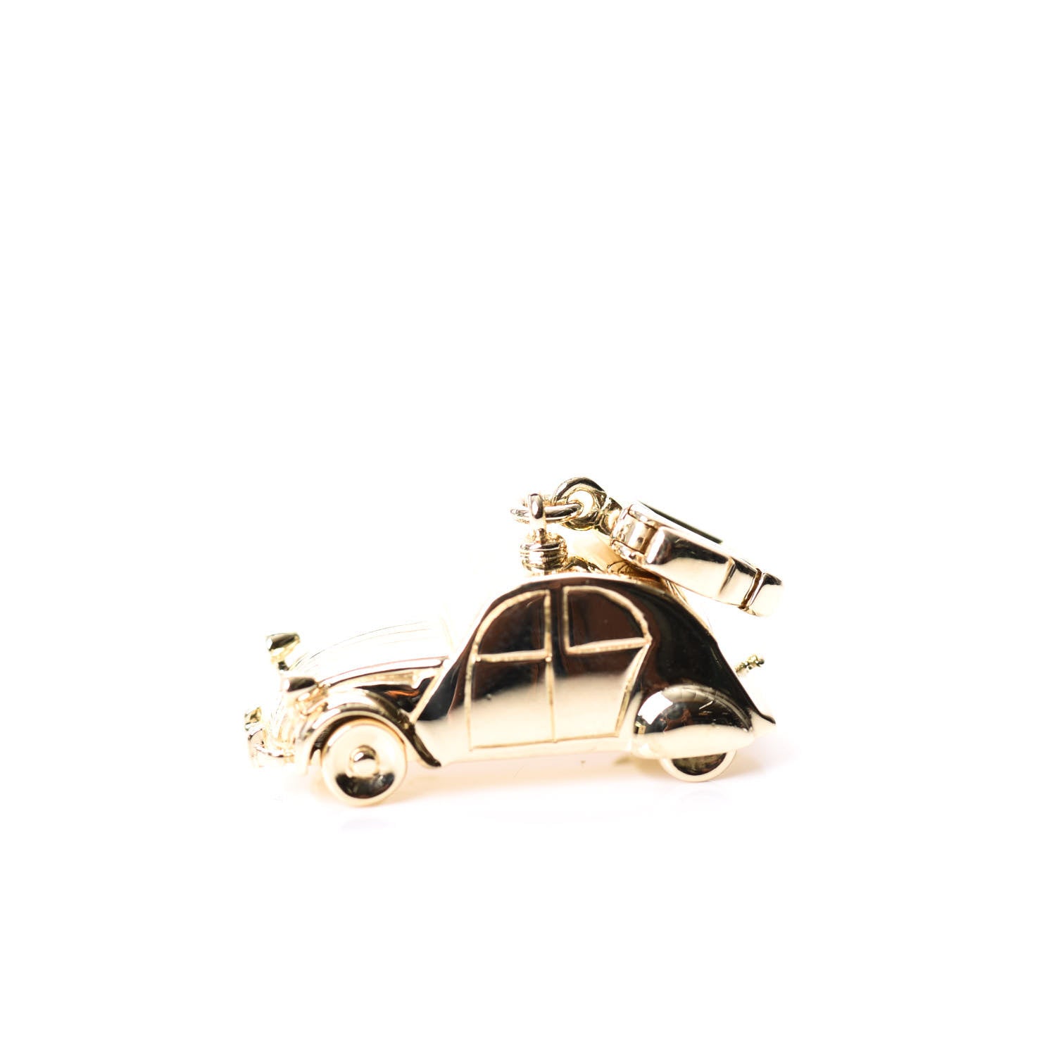 Louis Vuitton 18K Yellow Gold Safran Citroen Car Charm 2 of 7