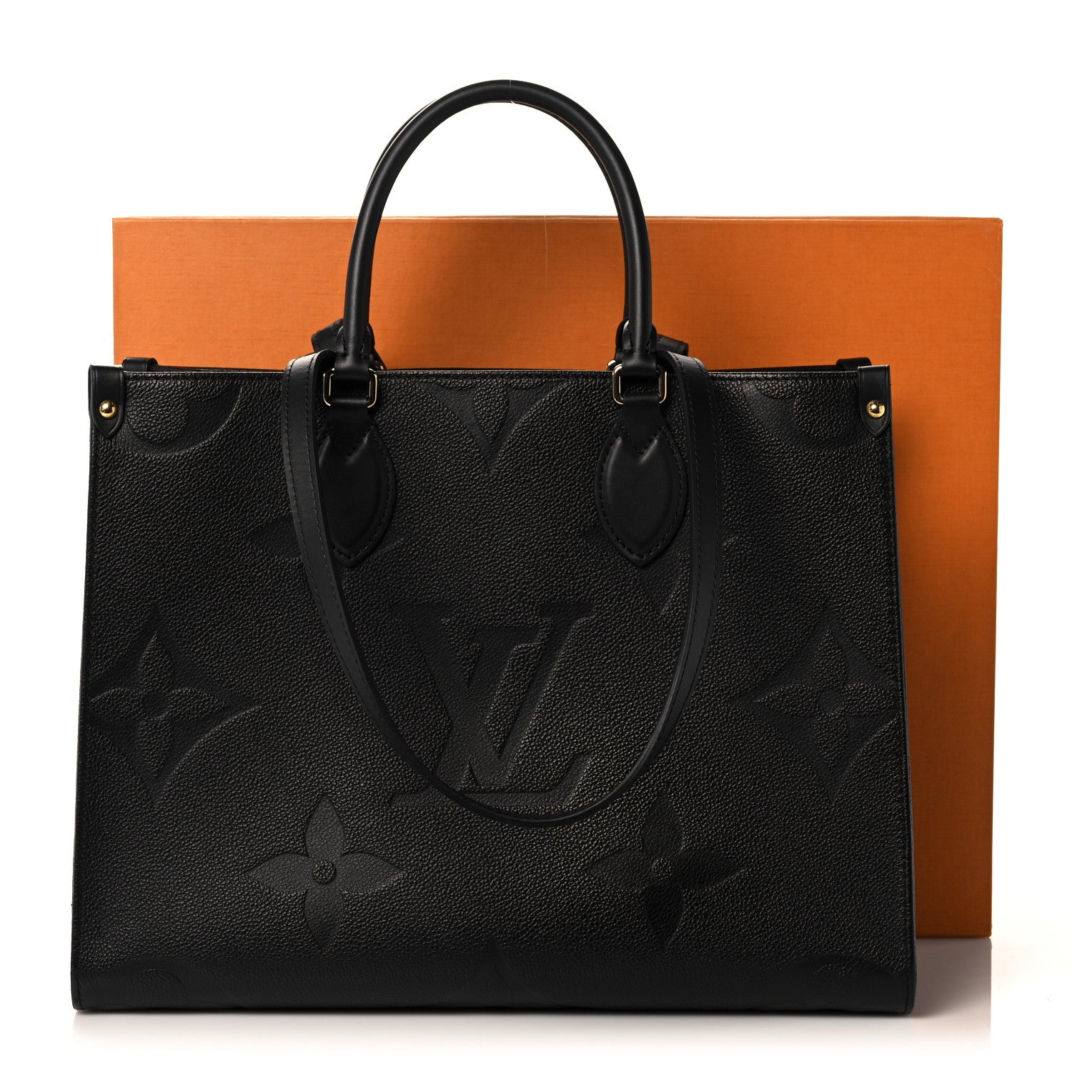 Louis Vuitton Empreinte Monogram Giant Onthego MM Black 10 of 10